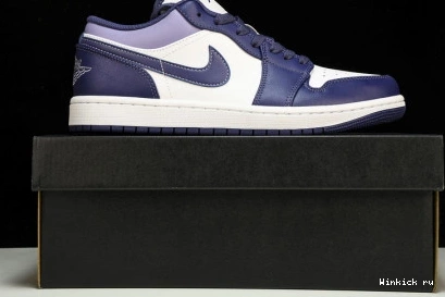 1 Purple “Covered Jordan Tones” Low 1030